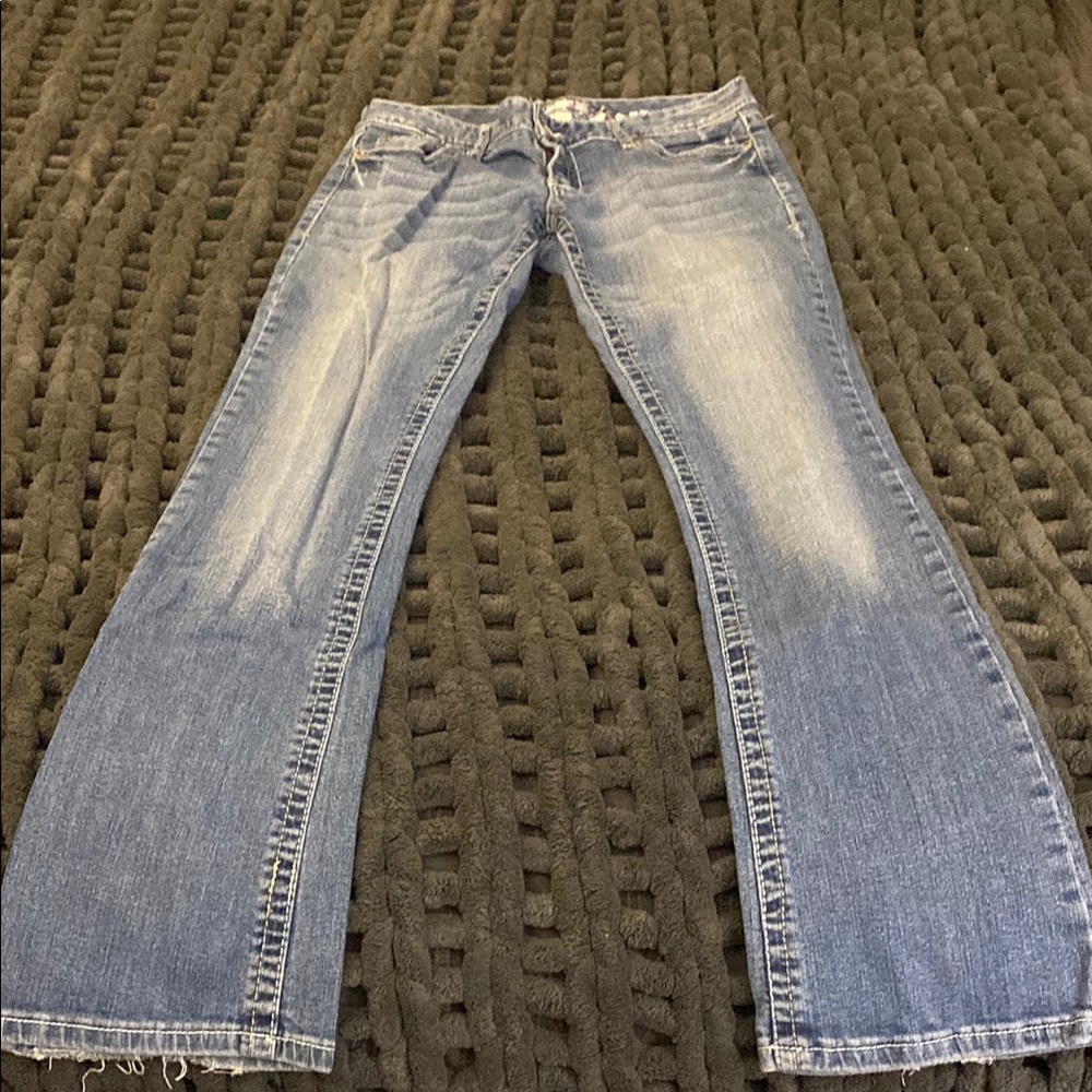 Maurices Classic Blue Wide Leg Jeans